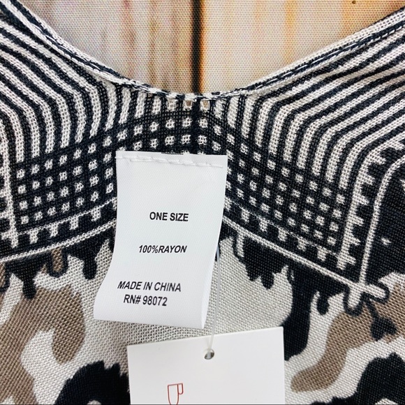 NWT BIG BUDDHA Caftan Cover Up - Picture 2 of 6